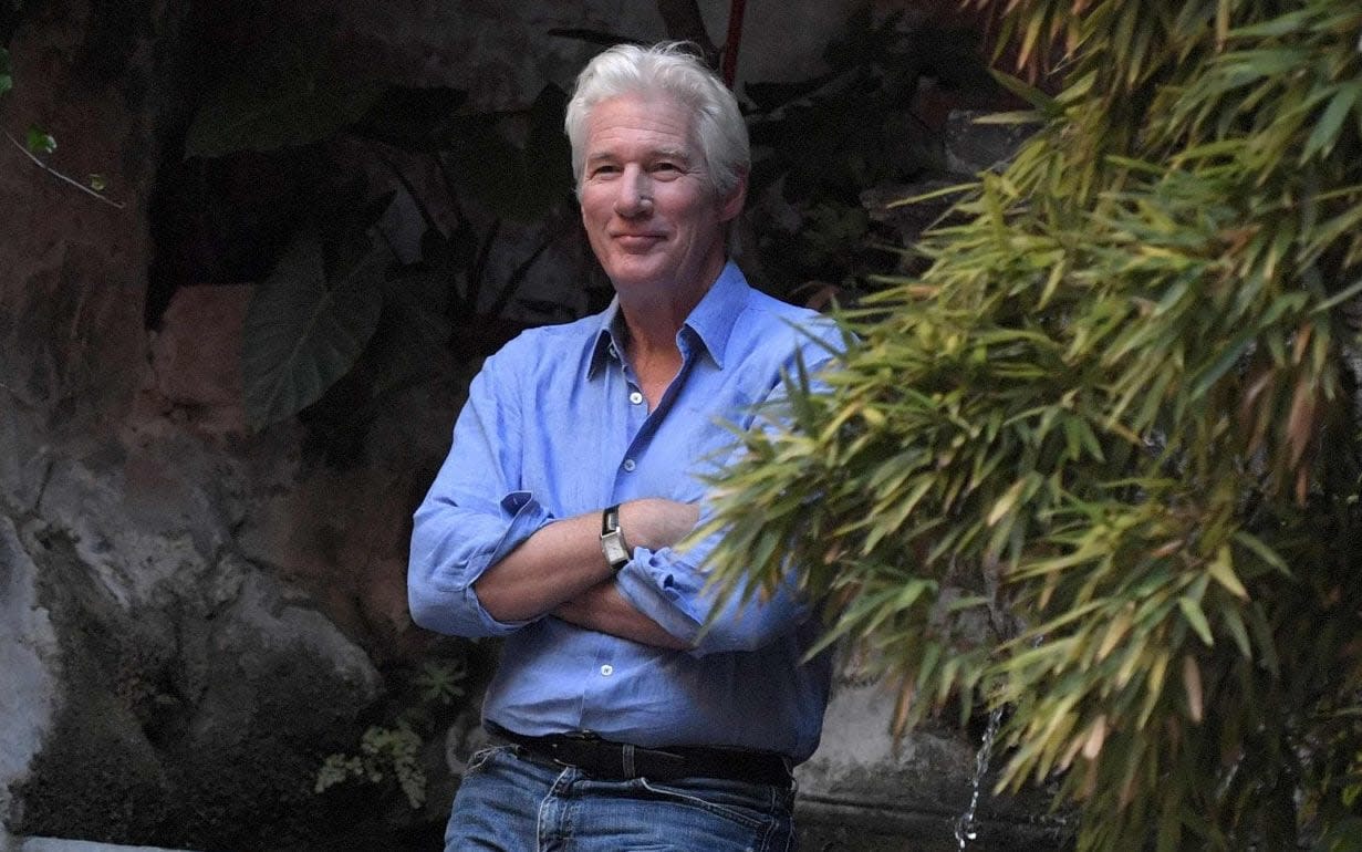 Richard Gere pictured in 2017 - AFP