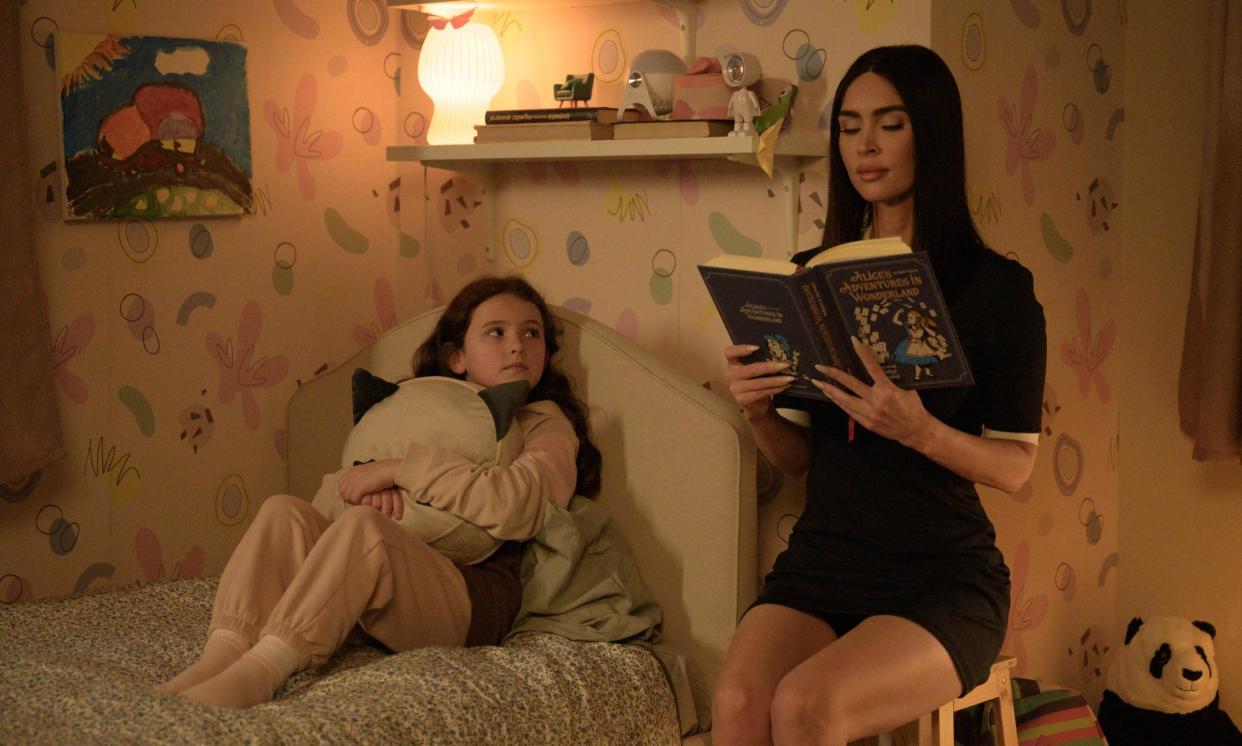 <span>Having fun as a robot lady … Matilda Firth and Megan Fox in Subservience.</span><span>Photograph: Yana Blajeva</span>