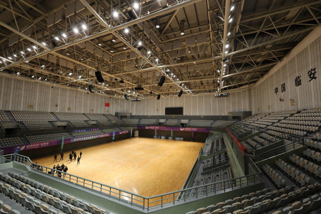 亞運跆拳道、角力將於臨安體育文化會展中心體育場舉行。（中華奧會提供）