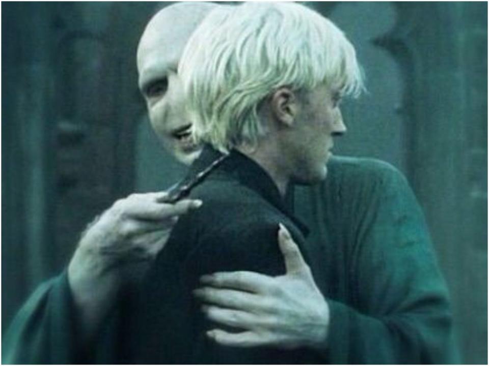 Voldemort Draco hug
