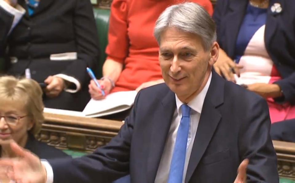 Chancellor Philip Hammond will give an update on the nation’s financial health (PA)