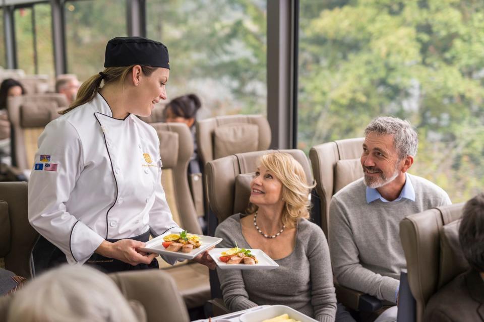 Rocky Mountaineer train