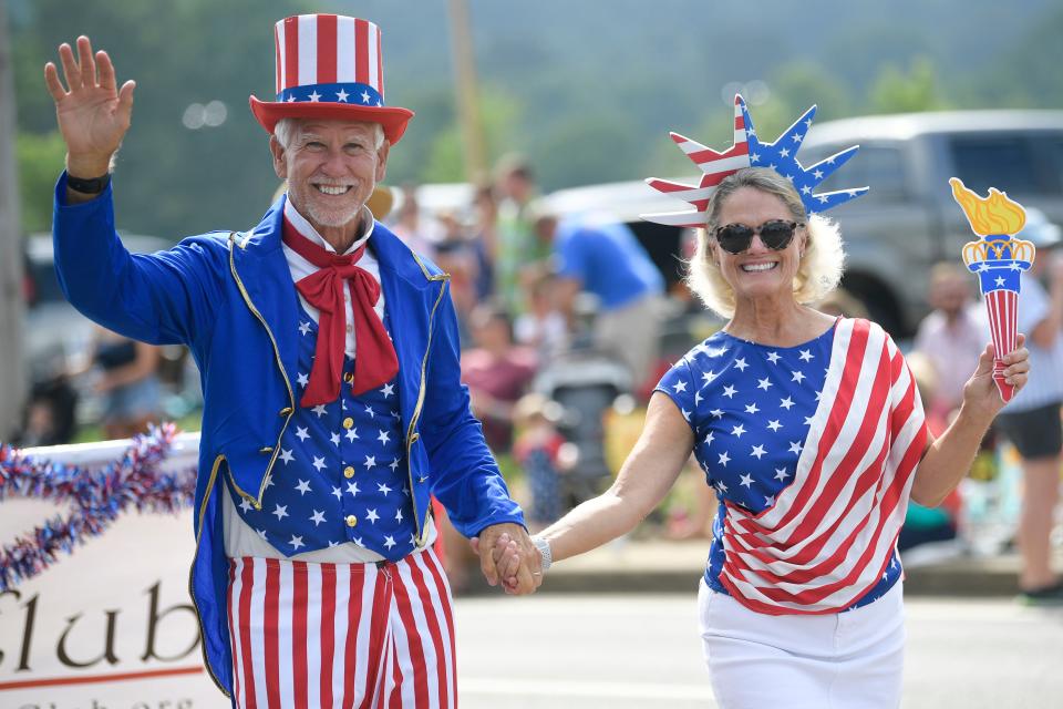 Scenes from the Farragut Independence Day Parade along Kingston Pike in Farragut, Tenn. on Monday, July 4, 2022.