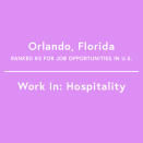 <p>Orlando is also benefitting from Sun Belt migration. "Orlando’s resurgence has been driven by growth in professional business service jobs (up 26.8% since 2010) , construction-related employment (up 11.5%) and by its largest sector, hospitality, up 22%. Much of this recent growth has come from domestic migration, which has accelerated two and half fold since the end of the recession."</p> <p>Job Growth, 2010-2015: 18.46%</p>