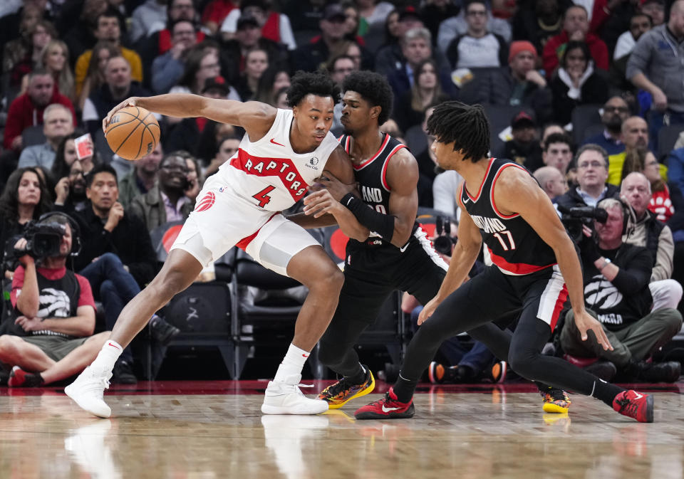 The Raptors are a disappointing 1-3 to start the new NBA season. (Photo by Mark Blinch/Getty Images)