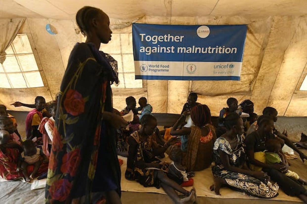 Le Soudan du Sud est en proie à des inondations depuis quatre ans. Son système de santé, comme ceux d'autres pays africains, devra s'adapter au changement climatique. SIMON MAINA/AFP via Getty Images