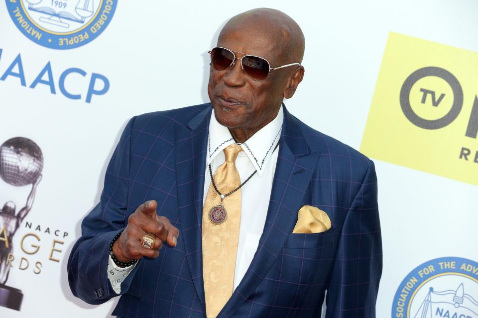 Actor Louis Gossett Jr., pictured in 2016, has died at 87.