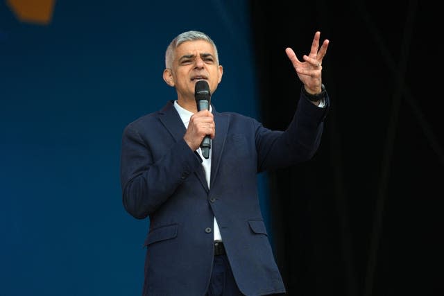 Mayor of London Sadiq Khan 