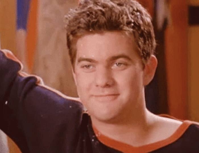 Joshua Jackson as Pacey Witter in "Dawson's Creek"