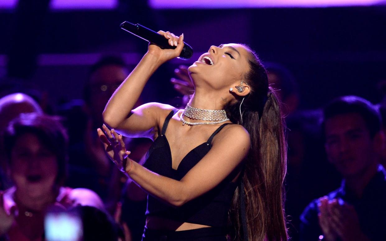 The Grammy-winning singer Ariana Grande is back with her sixth album - Getty