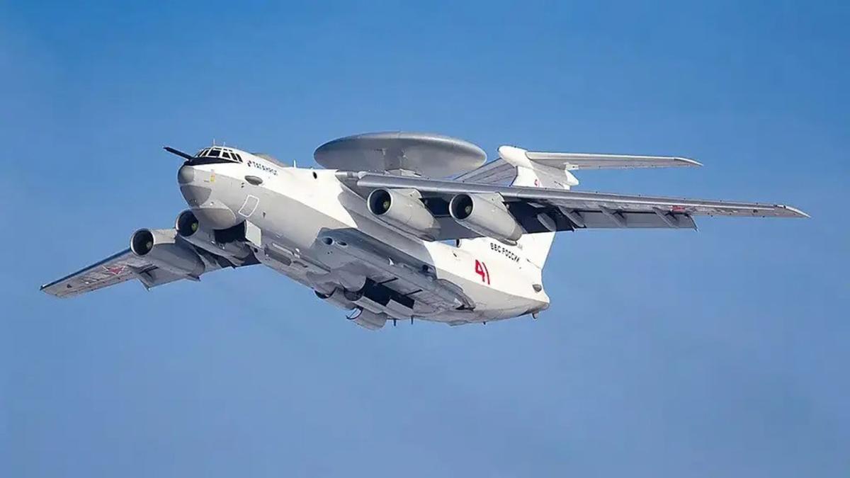 Руски A-50 Mainstay въздушен самолет за ранно предупреждение и контрол