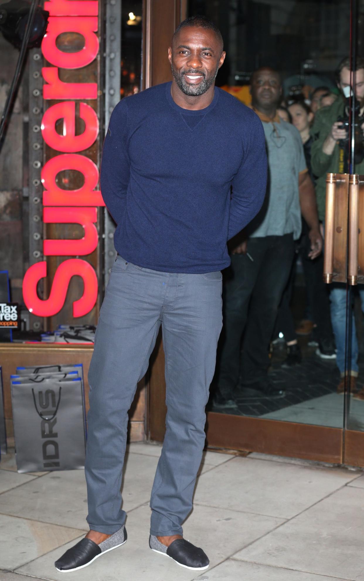 Idris Elba launches his Superdry collection