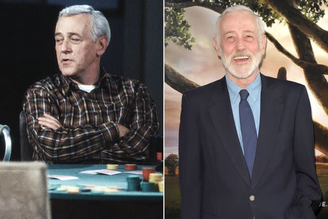 <p>NBC / courtesy Everett Collection; Getty</p> John Mahoney, then and in 2010