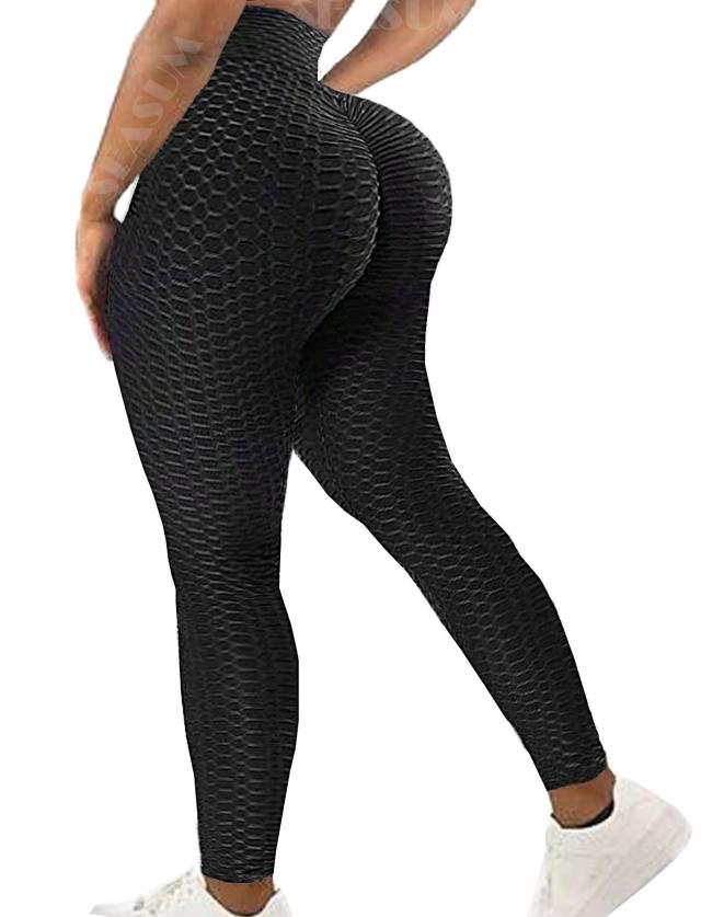 Our Bona Fide butt-lifting leggings, with a high waistband, work