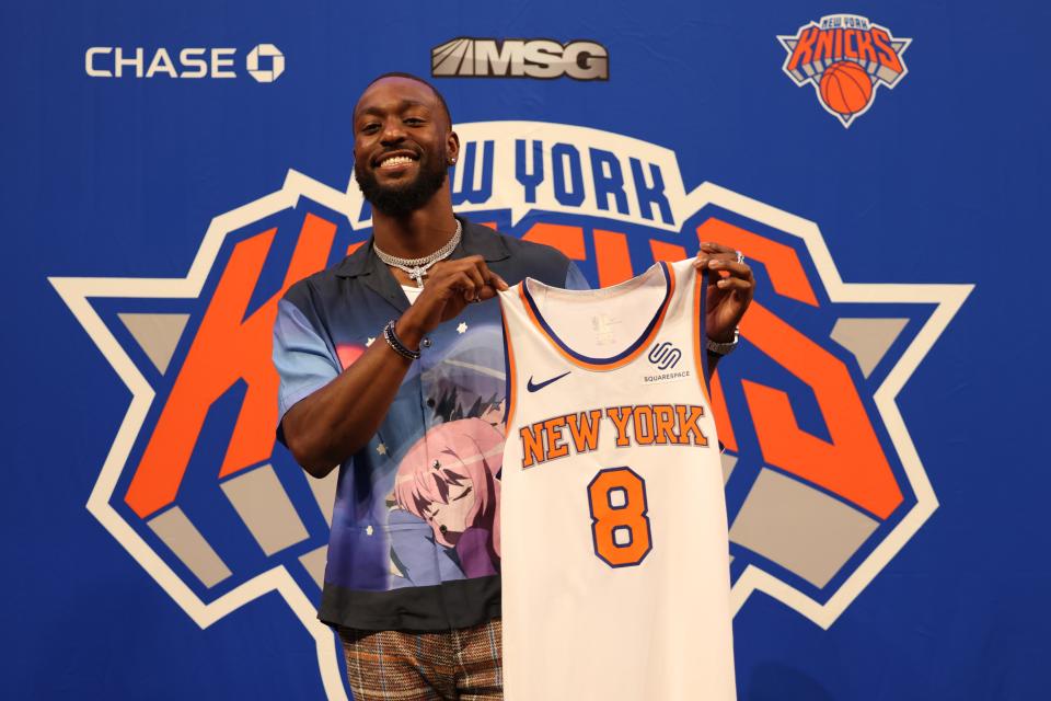 New New York Knicks guard Kemba Walker