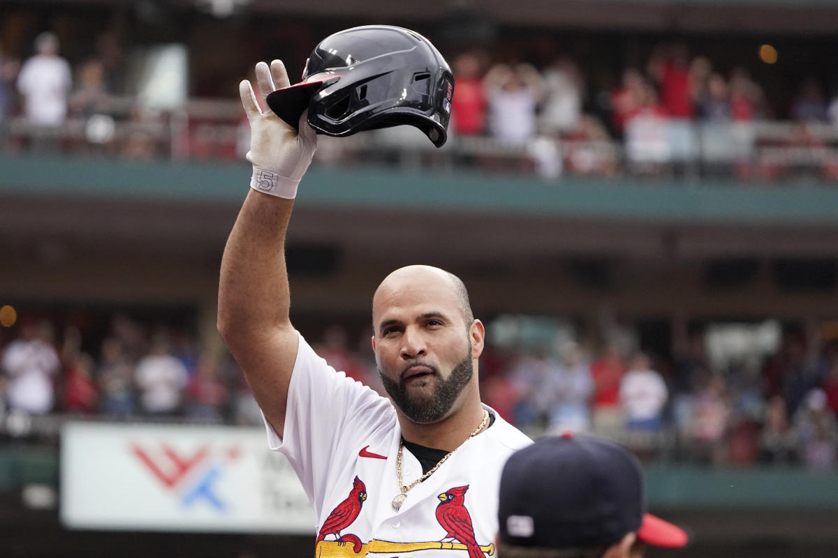 Albert Pujols doesn't need 700 home runs. That just makes the chase even sweeter - Yahoo Canada Sports
