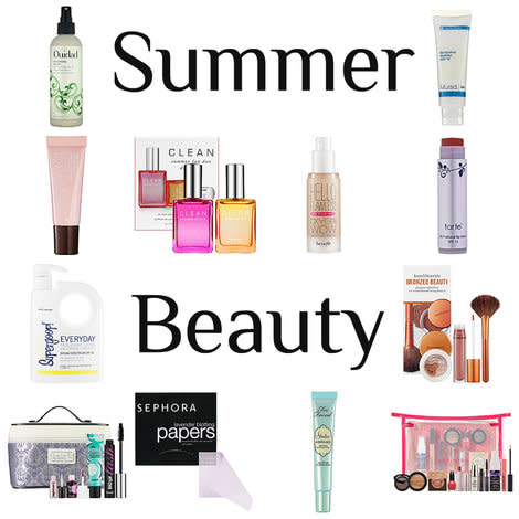 The top 10 beauty picks for summer