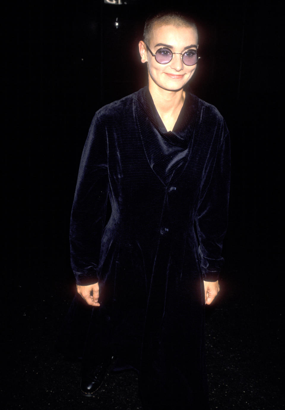 Sinead O'Connor attends the "Saturday Night Live" After Party on September 29, 1990