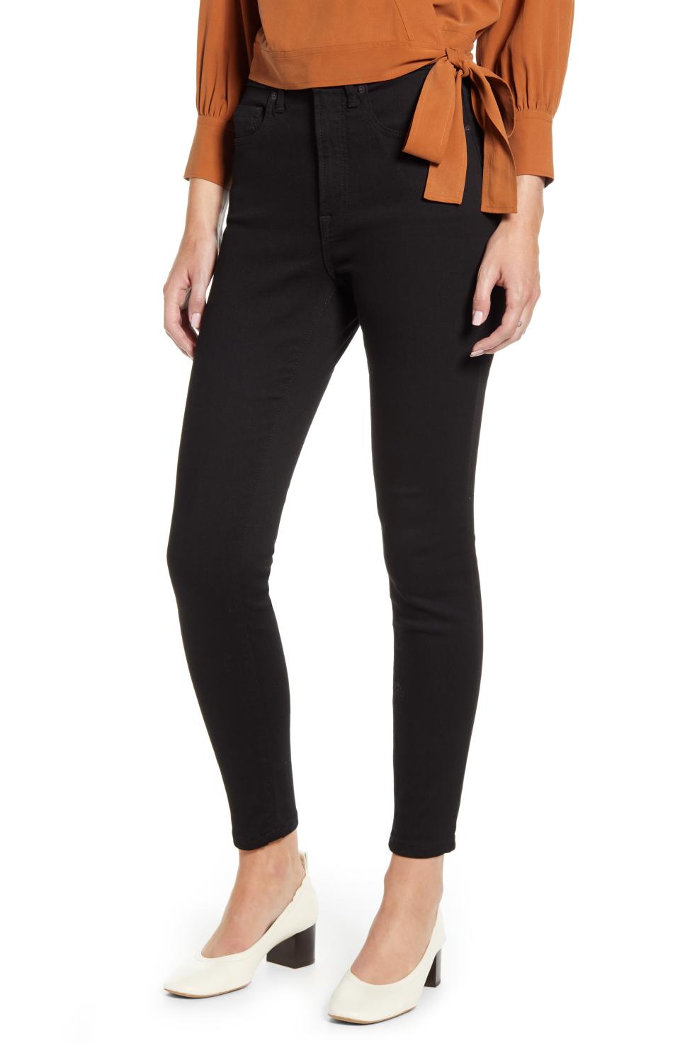 Everlane The Authentic Stretch High Rise Skinny Jeans