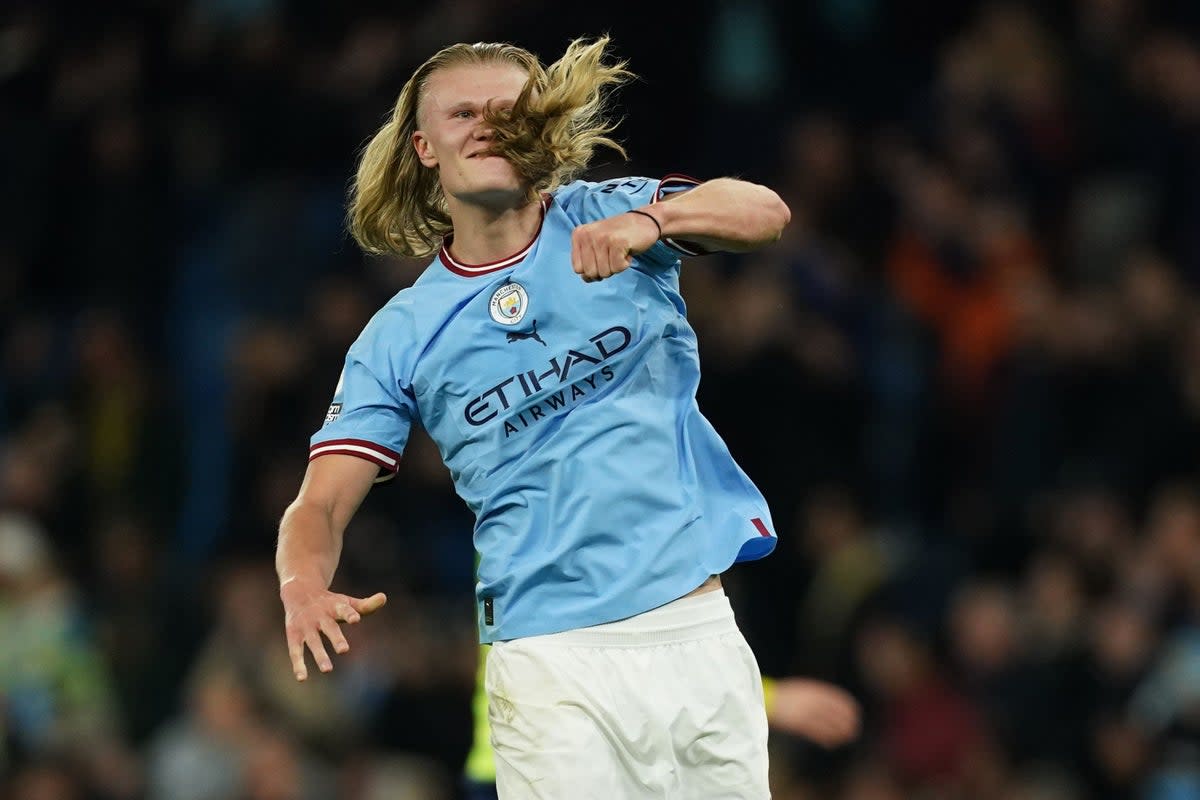 Erling Haaland struck for City (Martin Rickett/PA) (PA Wire)