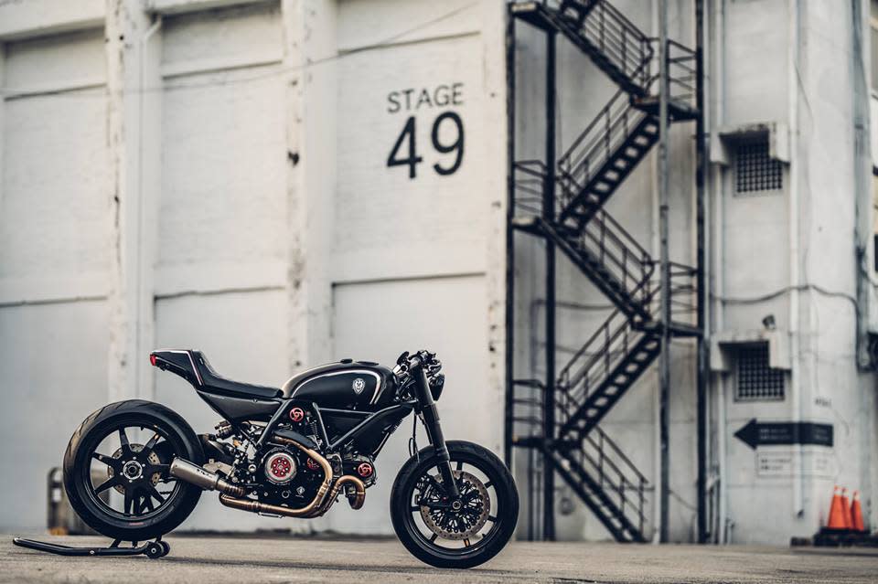 源自台灣的咖啡風：DUCATI SCRAMBLER FROM ROUGH CRAFTS