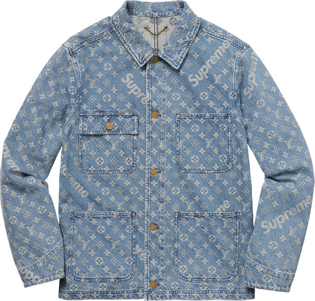 Supreme Louis Vuitton X Supreme Jacquard Denim (Camo) Chore