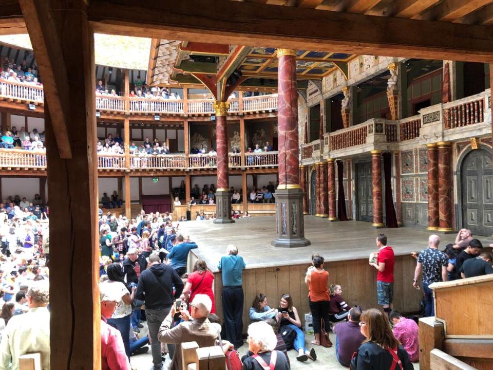Shakespeare’s Globe theater in London just finished streaming for free “Hamlet” with a male Ophelia and a female Hamlet. The upcoming “Romeo and Juliet” and “A Midsummer Night’s Dream” each will run for two weeks.