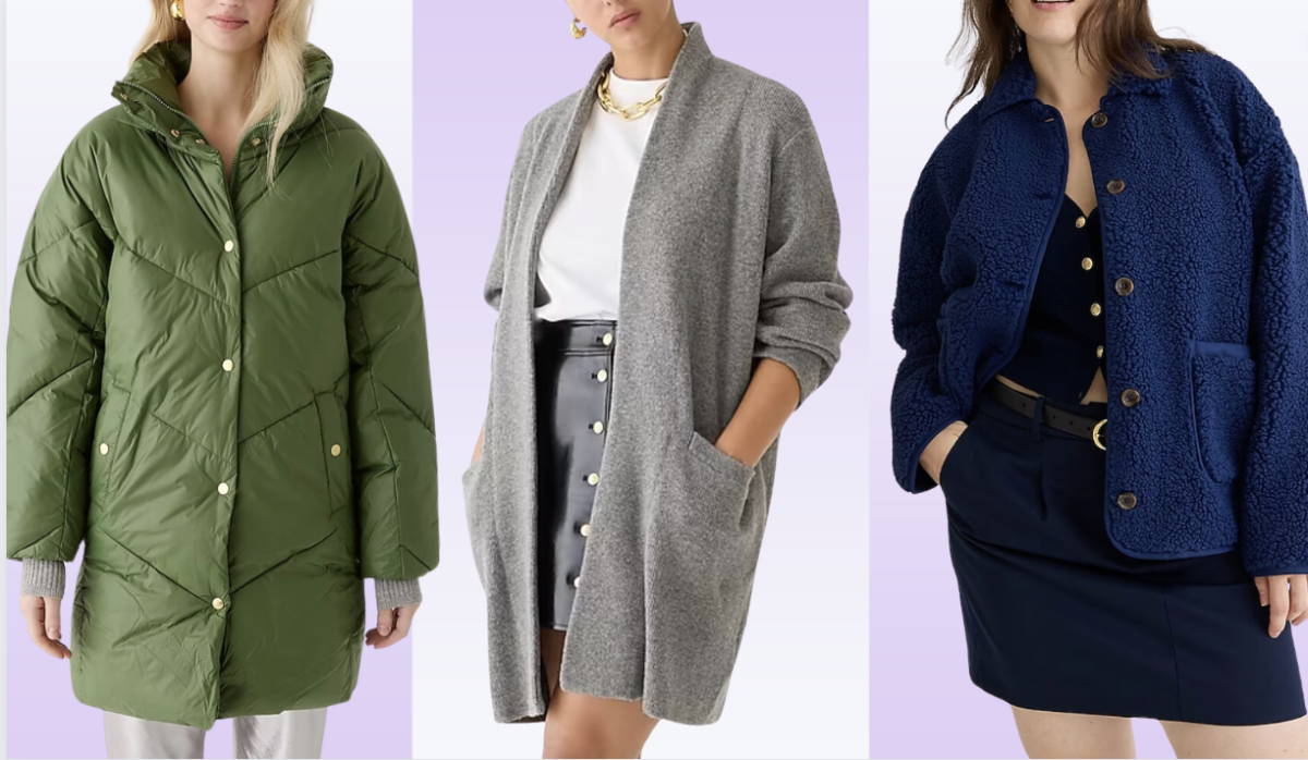 J.Crew's winter sale is totally wild — save up to 80% on sweaters,  outerwear and more