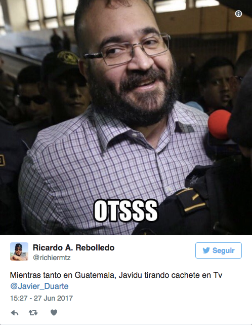 Memes por nuevo 'look' de Javier Duarte
