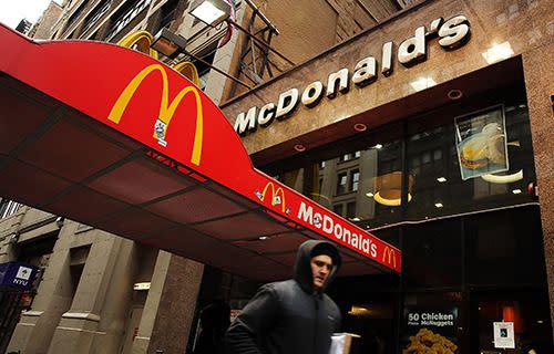 McDonald's has announced plans to limit use of antibiotic-treated chicken in its US stores. Getty Images.