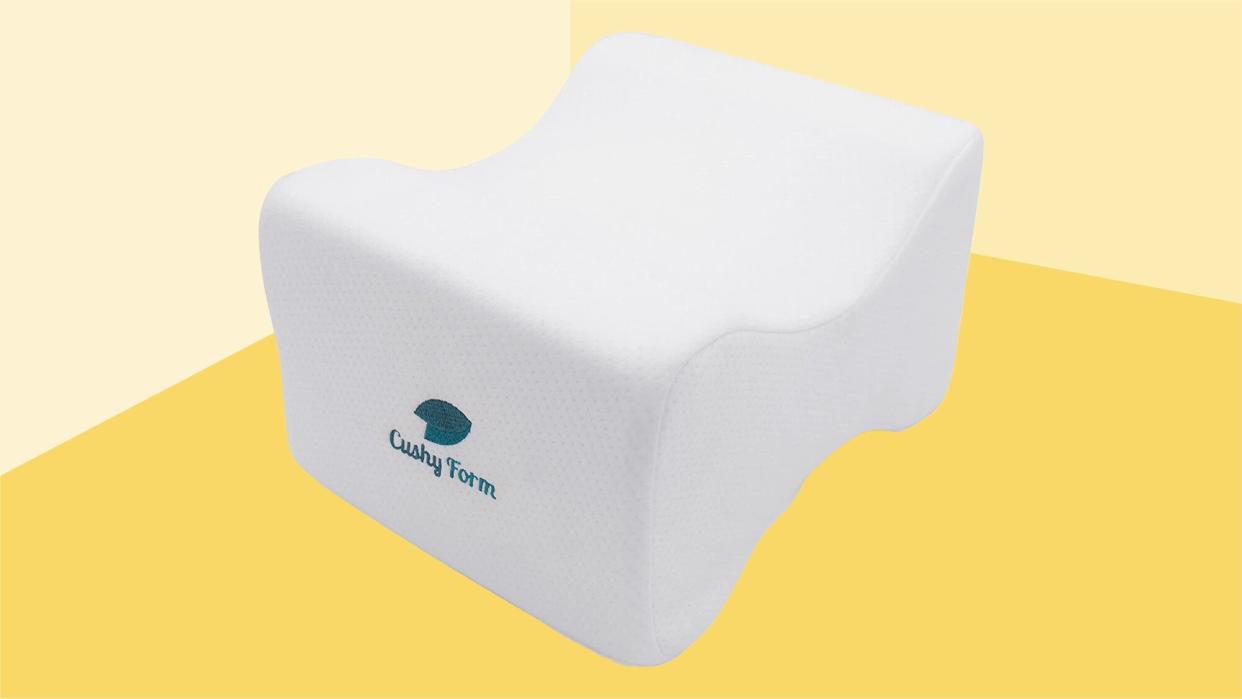 Cushy Form Knee Pillow for Side Sleepers