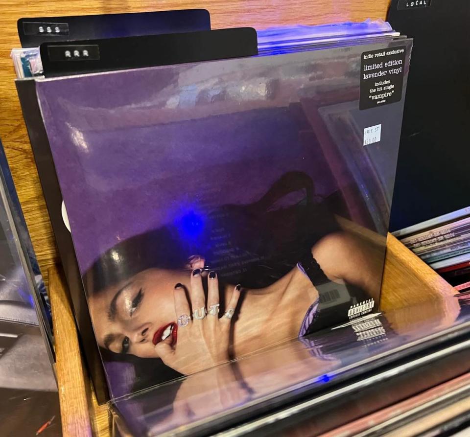 Pop music star Olivia Rodrigo's album "GUTS" earned a spot on Canton Repository entertainment writer Ed Balint's best music of 2023 list.