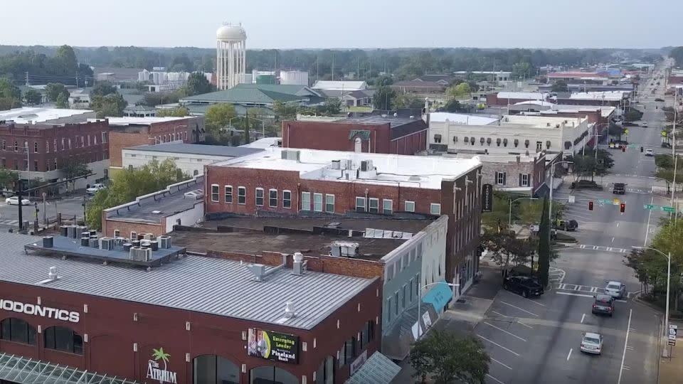 The city of Douglas is majority Black and the surrounding Coffee County is majority White.  - CNN