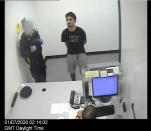 Hussein in police custody