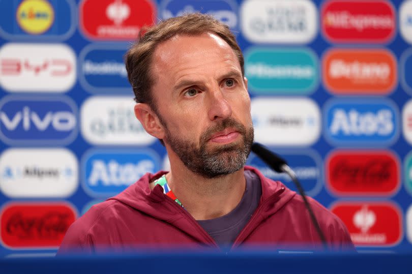 England manager Gareth Southgate during a press conference