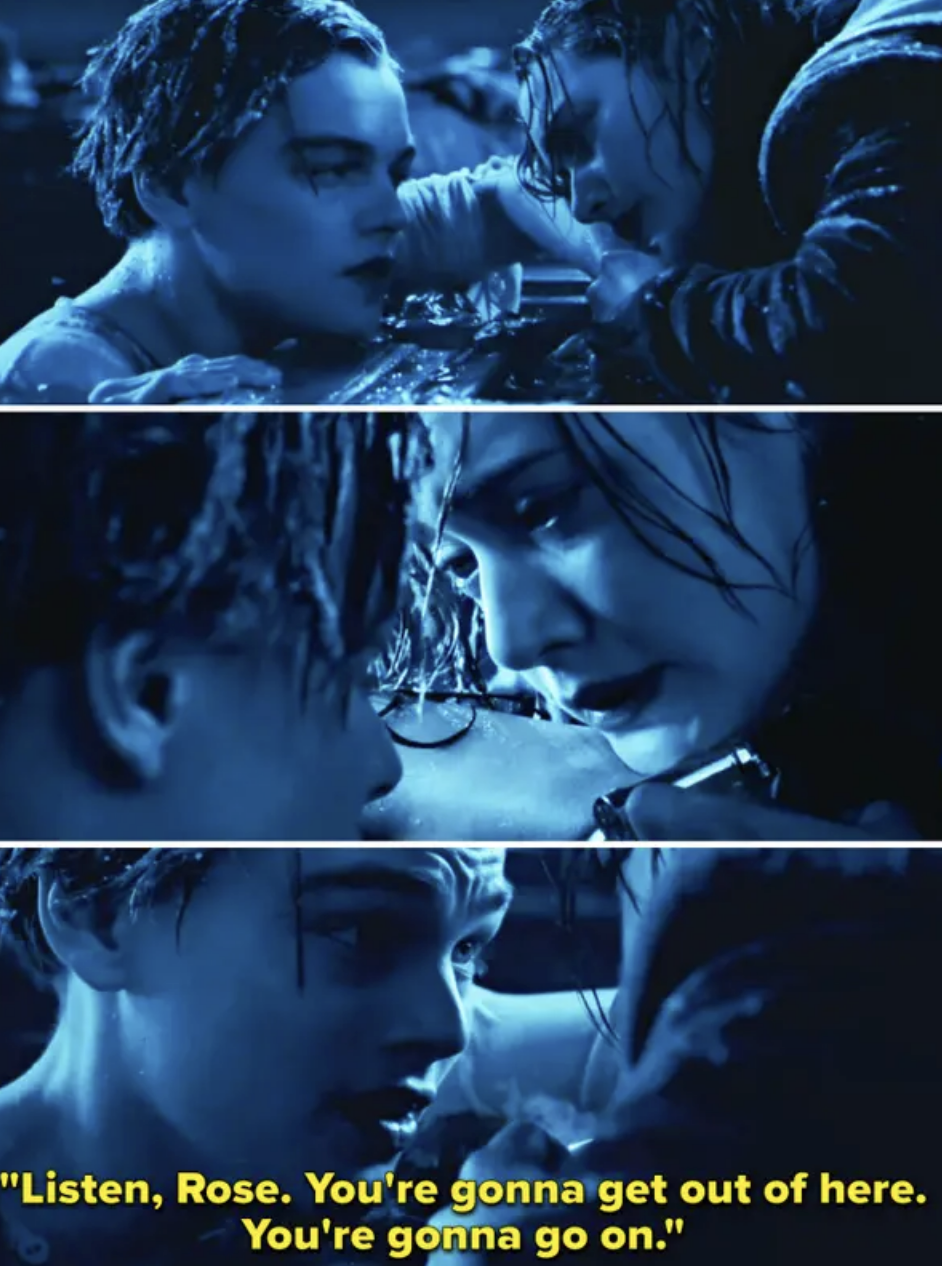 Screenshots from "Titanic"