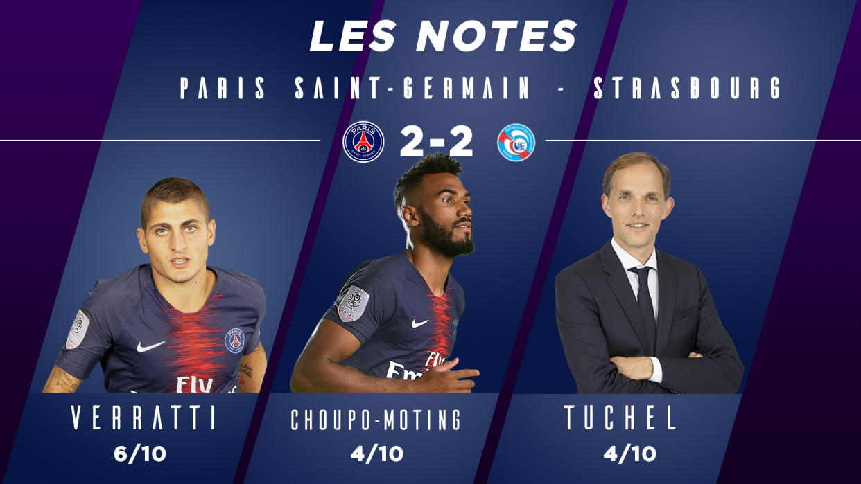 Les notes de PSG-Strasbourg (2-2)-S