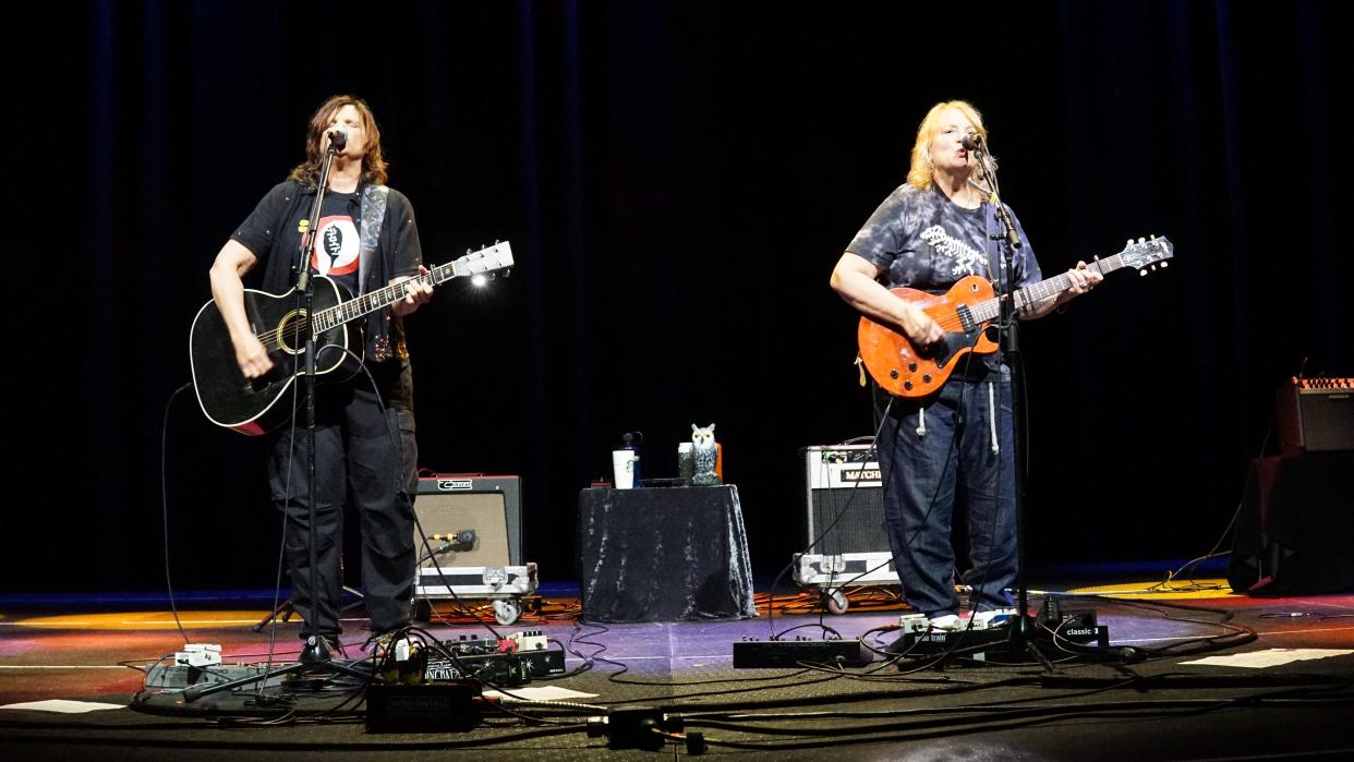 The Indigo Girls perform at ACL Live on Sunday, March 3, 2024.