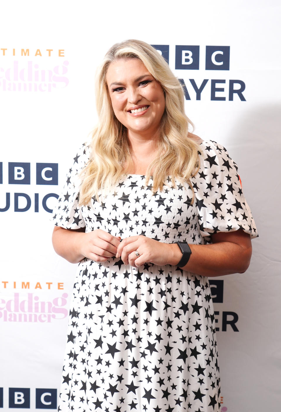 Sara Davies arriving for the screening of the Ultimate Wedding Planner screening at the Soho Hotel, central London. Picture date: Tuesday July 4, 2023. (Photo by Ian West/PA Images via Getty Images)