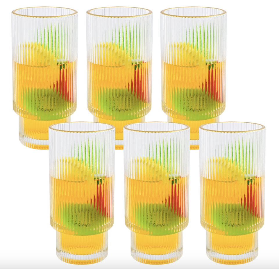 These Vintage-Inspired Drinking Glasses Just Went on Sale at Walmart