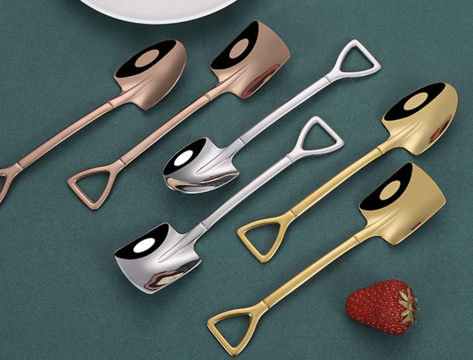 Ossayi Retro Stainless Steel Dessert Spoons (Photo: Shopee)



