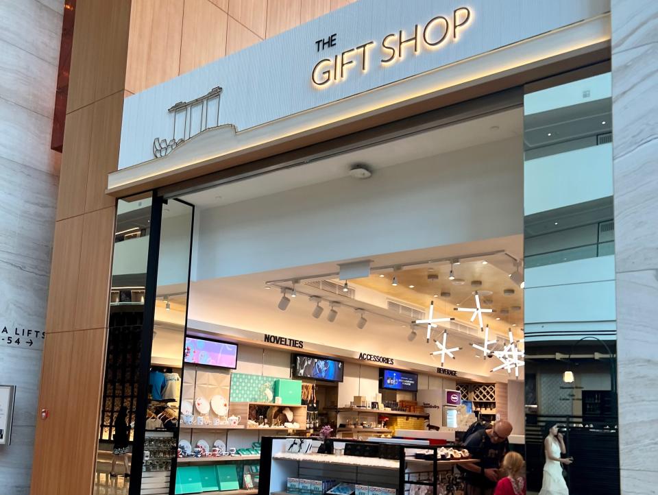 The gift shop at MBS.