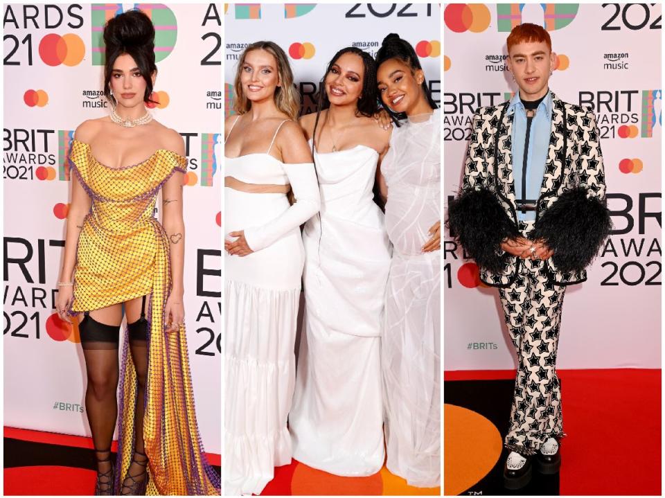 2021 BRIT Awards: the best dressed celebrities on the red carpet