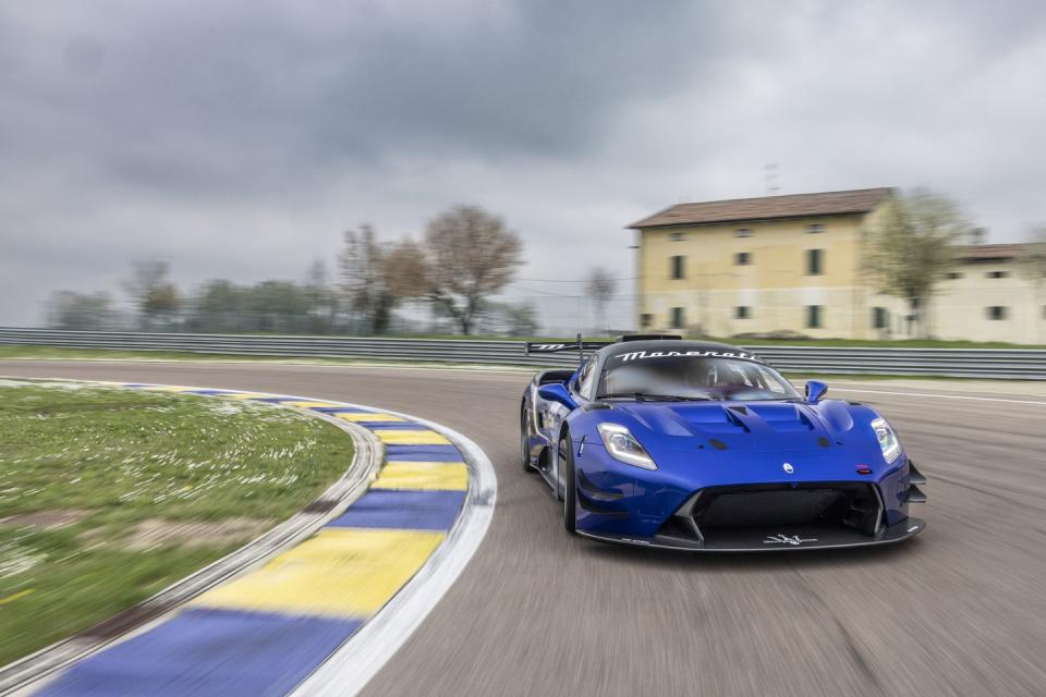 maserati gt2 track drive