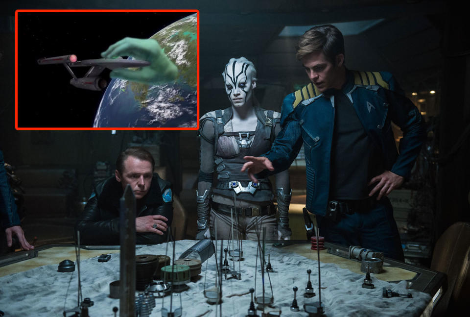 Star Trek Beyond's classic nod - Credit: Paramount