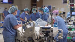 The specialized medical team at Intermountain Primary Children’s Hospital and University of Utah Health performs the first in-utero fetal surgery in the state of Utah