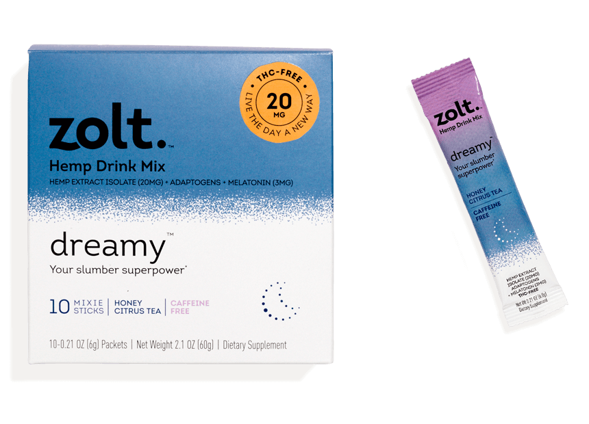 zolt dreamy drink mix