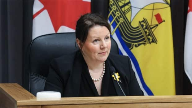 Dr. Jennifer Russell, the chief medical officer of health, said the province's course forward will be determined by the three Vs — vaccines, variants and vigilance. (Government of New Brunswick - image credit)