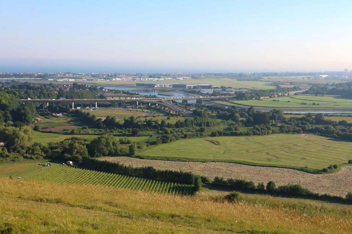 A view of the landscape over Shoreham <i>(Image: Claire Andrews)</i>