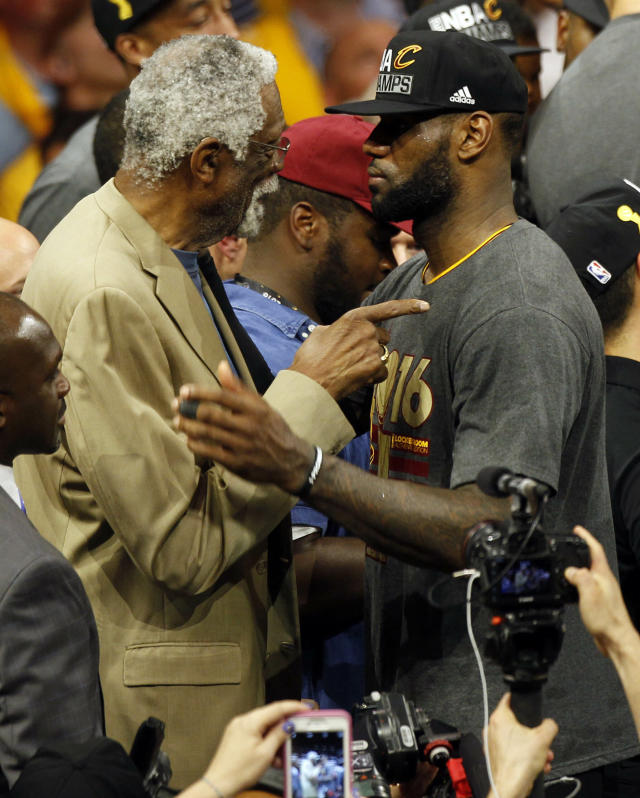 LeBron James will switch back to jersey number 23 'out of respect' for the  late Bill Russell